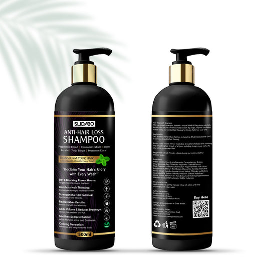 SLIDARO Anti-Hair Loss Shampoo – Strengthen, Nourish & Rejuvenate Your Hair