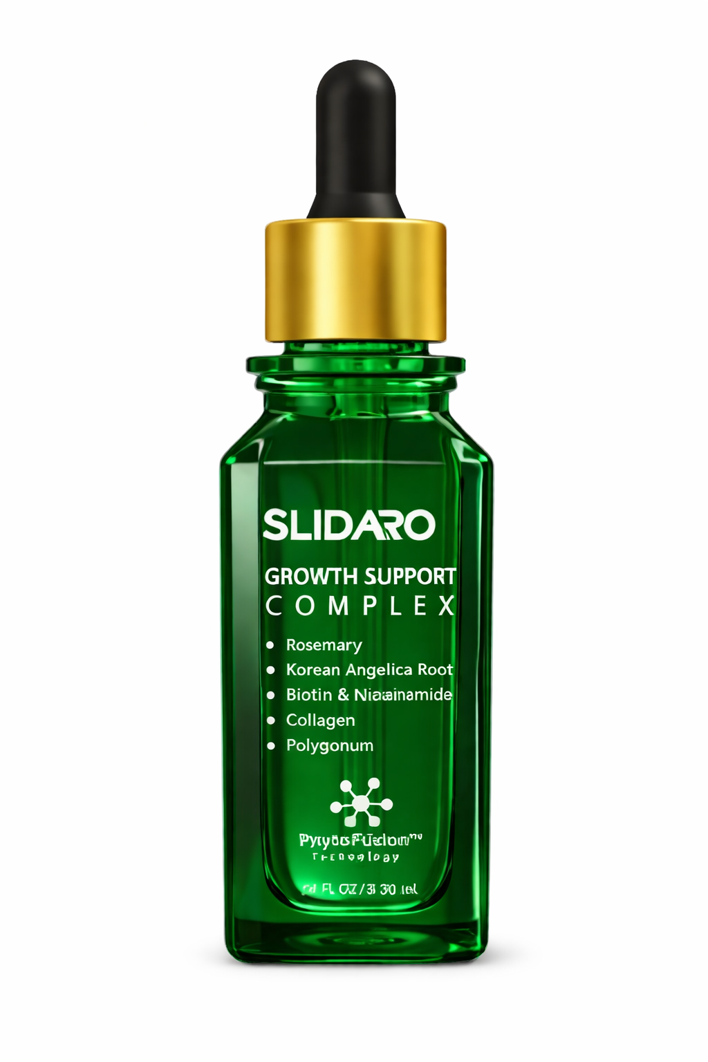 LIDARO Growth Support Complex, Advanced Hair and Skin Supplement with Rosemary, Biotin, Collagen & More