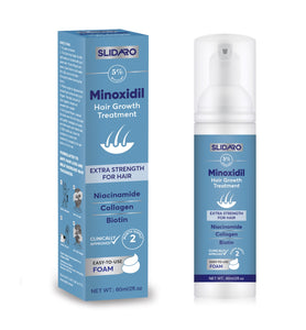 Slidaro 5% Minoxidil+Niacinamide+Collagen+Biotin Foam